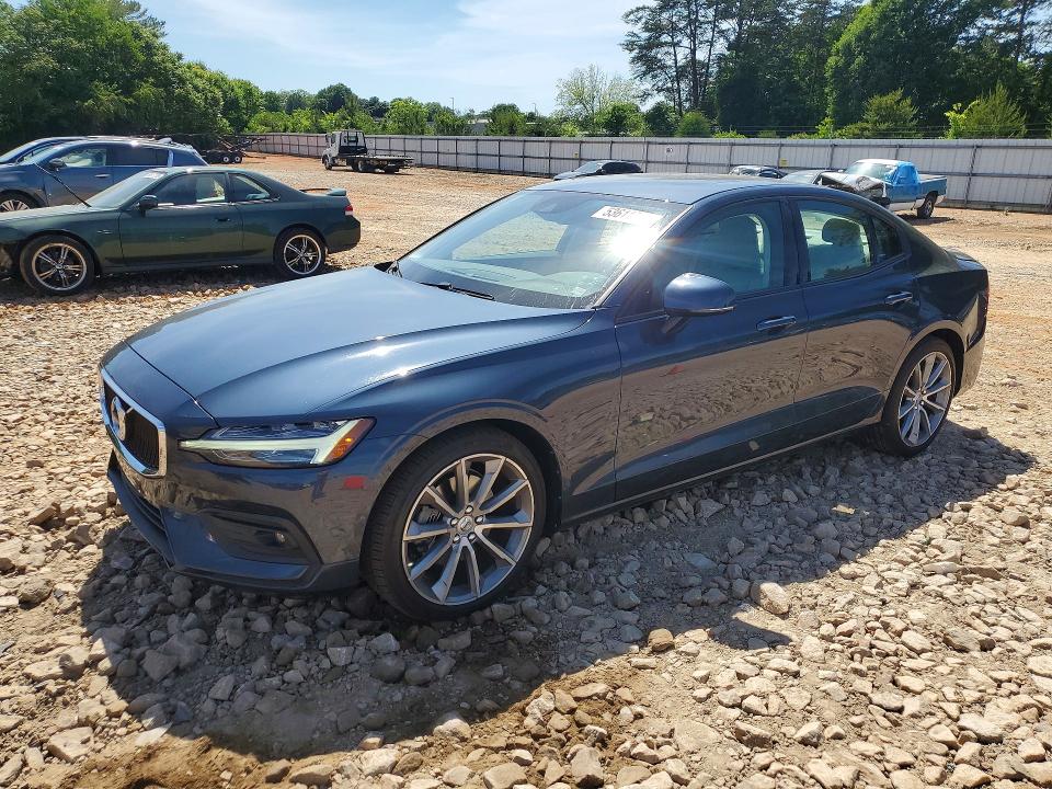 2021 Volvo S60 VIN 7JR102FK1MG095191 COPART salvage auction — REAR END, Nc - Salvage Certificate Of Title, sold $6,800 on 2026-07-06 (photo 1)