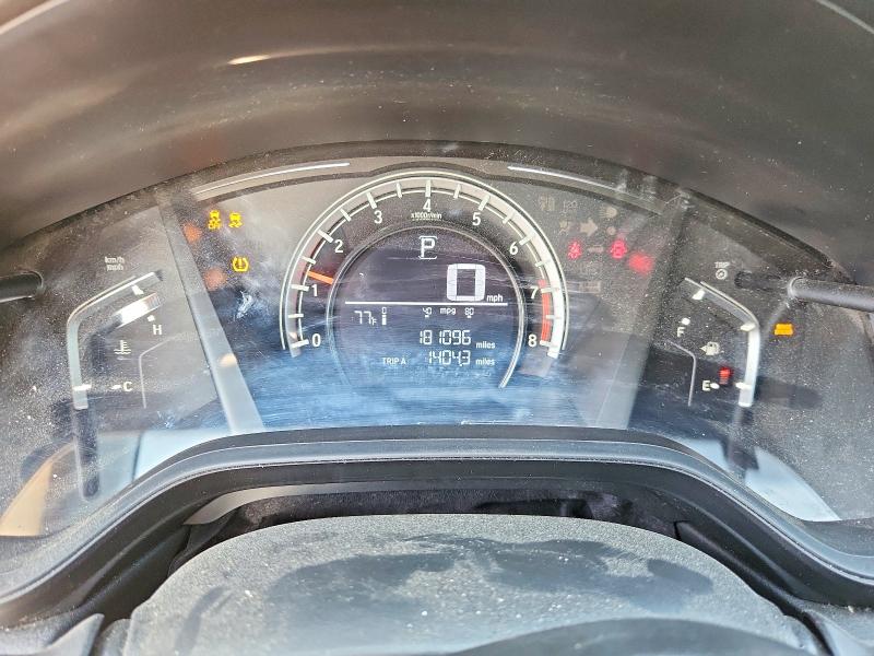 2018 Honda Cr-v VIN 2HKRW5H31JH412630 COPART salvage auction — MINOR DENT/SCRATCHES, Tx - Certificate Of Title (P), sold $8,200 on 2026-07-30 (photo 9)