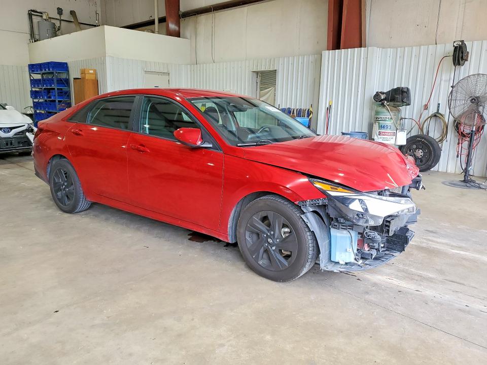 2022 Hyundai Elantra VIN KMHLM4AG0NU246031 COPART salvage auction — FRONT END, Tx - Salvage Vehicle Title, sold $3,200 on 2026-07-27 (photo 4)