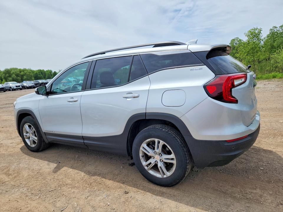 2022 Gmc Terrain VIN 3GKALTEV6NL249953 COPART salvage auction — HAIL, Oh - Cert Of Title-Salvage, sold $10,700 on 2026-07-06 (photo 2)