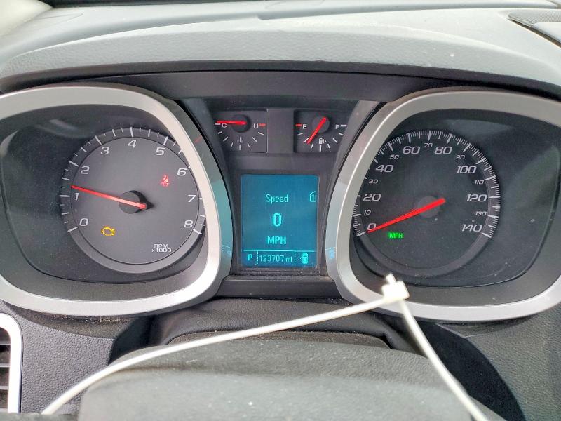 2012 Chevrolet Equinox VIN 2GNFLGEK3C6204413 COPART salvage auction — HAIL, Ks - Cert Of Title-Salvage, sold $925 on 2026-07-09 (photo 9)