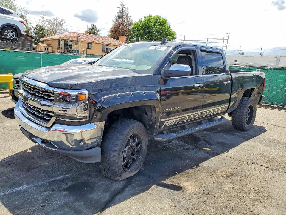 2018 Chevrolet Silverado VIN 3GCUKSEJ8JG391100 COPART salvage auction — FRONT END, Co - Public - Salvage Title, sold $8,600 on 2026-07-30 (photo 1)