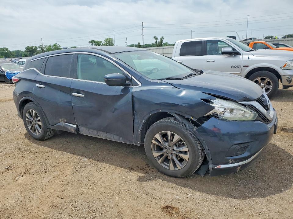 2017 Nissan Murano VIN 5N1AZ2MH0HN194867 COPART salvage auction — FRONT END, Ia - Cert Of Title-Salvage Title, sold $2,050 on 2026-07-03 (photo 4)