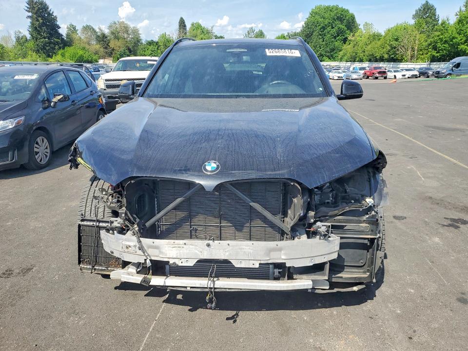 2020 BMW X5 VIN 5UXJU4C02L9C22634 COPART salvage auction — FRONT END, Or - Salvage Title Certificate, sold $23,200 on 2026-07-06 (photo 5)