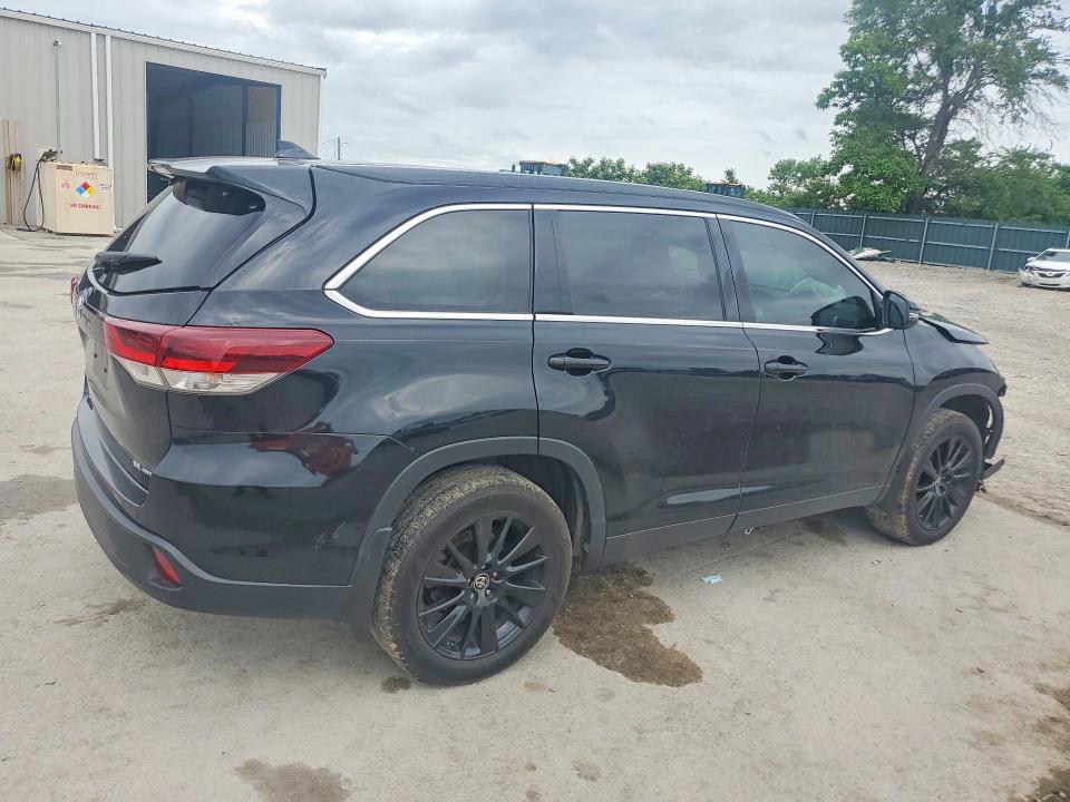2019 Toyota VIN 5TDJZRFH1KS625728 COPART salvage auction — FRONT END, Mo - Salvage Certificate Of Title, sold $5,400 on 2026-07-13 (photo 3)