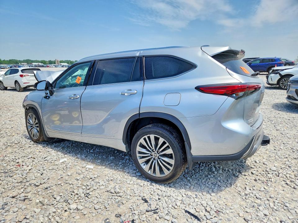 2023 Toyota Highlander VIN 5TDKDRBH9PS003541 COPART salvage auction — FRONT END, MI - SCRAP CERTIFICATE OF TITLE, sold $5,000 on 2026-07-16 (photo 2)