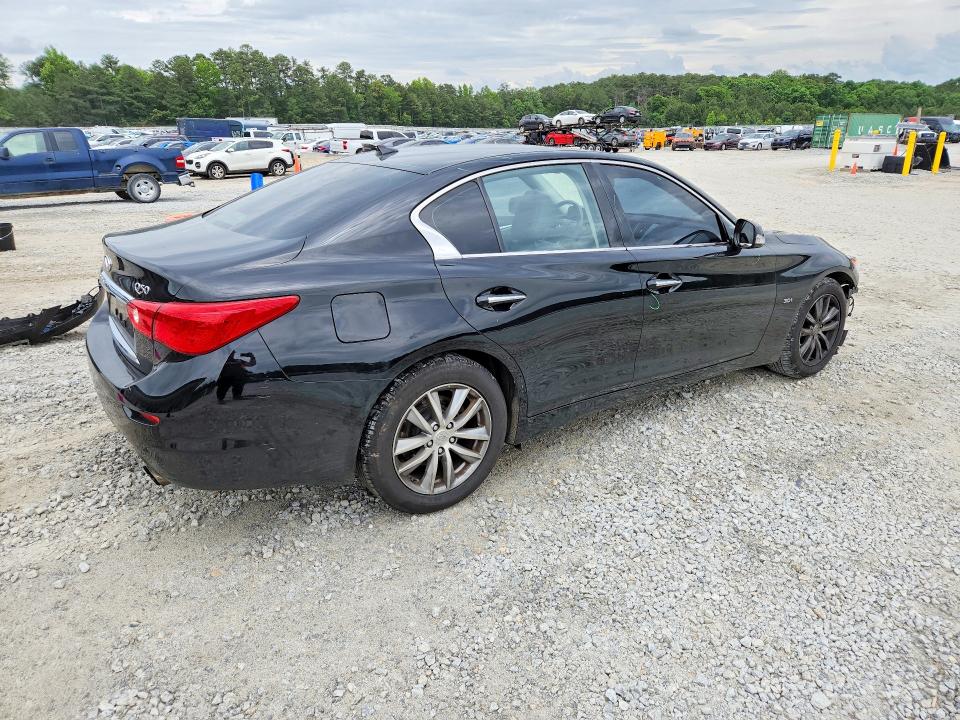 2017 Infiniti VIN JN1EV7AR8HM831699 COPART salvage auction — FRONT END, Ga - Cert Of Title-Salvage, sold $2,000 on 2026-07-28 (photo 3)