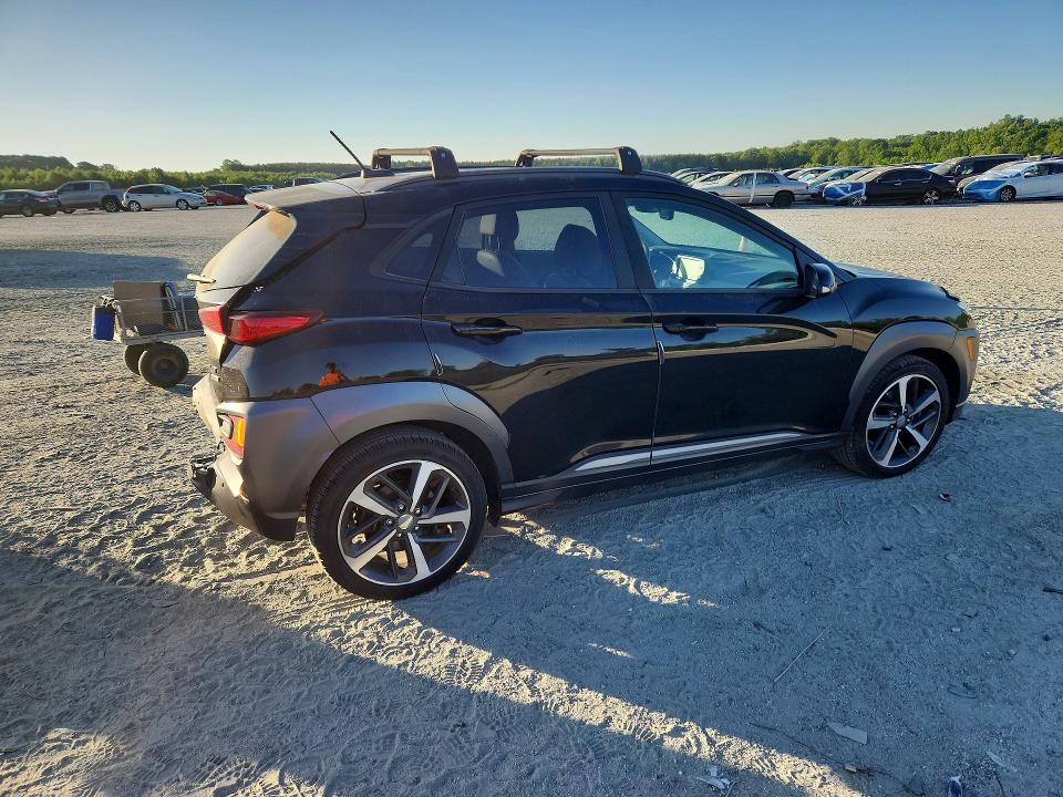 2018 Hyundai Kona VIN KM8K5CA53JU111802 COPART salvage auction — REAR END, Sc - Cert Of Title-Salvage, sold $2,700 on 2026-07-06 (photo 3)