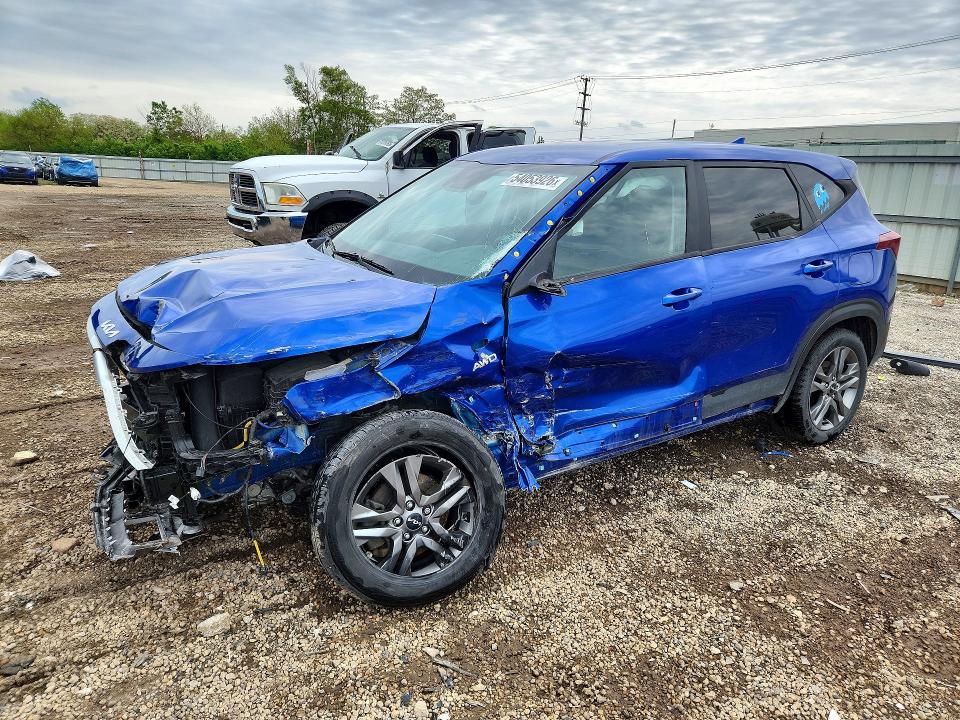 2023 Kia VIN KNDEPCAA8P7380412 COPART salvage auction — FRONT END, Il - Salvage Certificate, sold $2,350 on 2026-07-24 (photo 1)