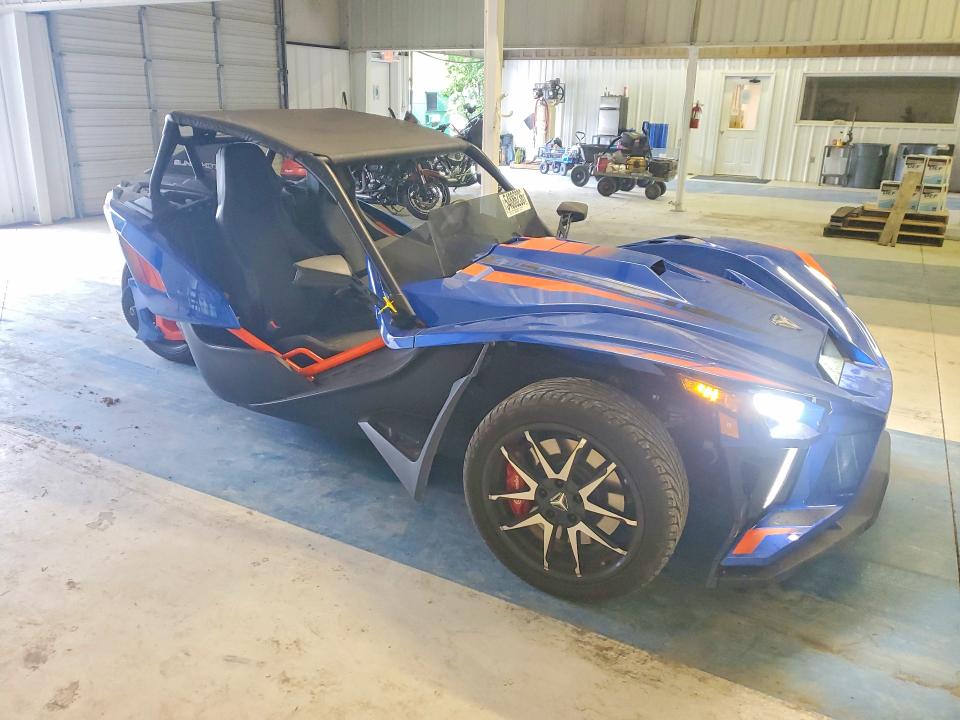 2024 Polaris Slingshot VIN 57XAARHBXR8165569 COPART salvage auction — REAR END, Salvage Title, sold $14,200 on 2026-07-30 (photo 4)