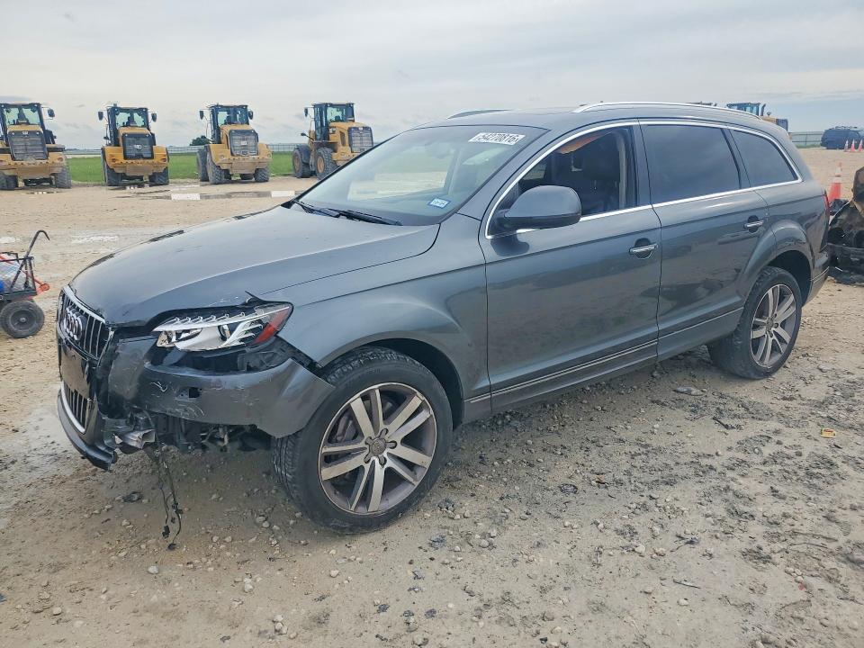 2014 Audi VIN WA1LGAFE3ED002207 COPART salvage auction — FRONT END, Tx - Salvage Vehicle Title, sold $500 on 2026-07-02 (photo 1)