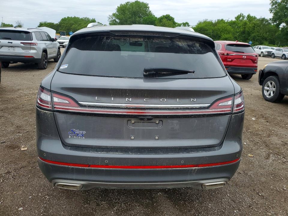 2021 Lincoln Nautilus VIN 2LMPJ8K97MBL17588 COPART salvage auction — FRONT END, Ia - Cert Of Title-Salvage Title, sold $8,300 on 2026-07-03 (photo 6)