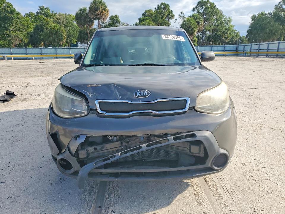 2016 Kia Soul VIN KNDJN2A22G7345906 COPART salvage auction — FRONT END, FL - CERT OF TITLE SLVG REBUILDABLE, sold $700 on 2026-07-22 (photo 5)