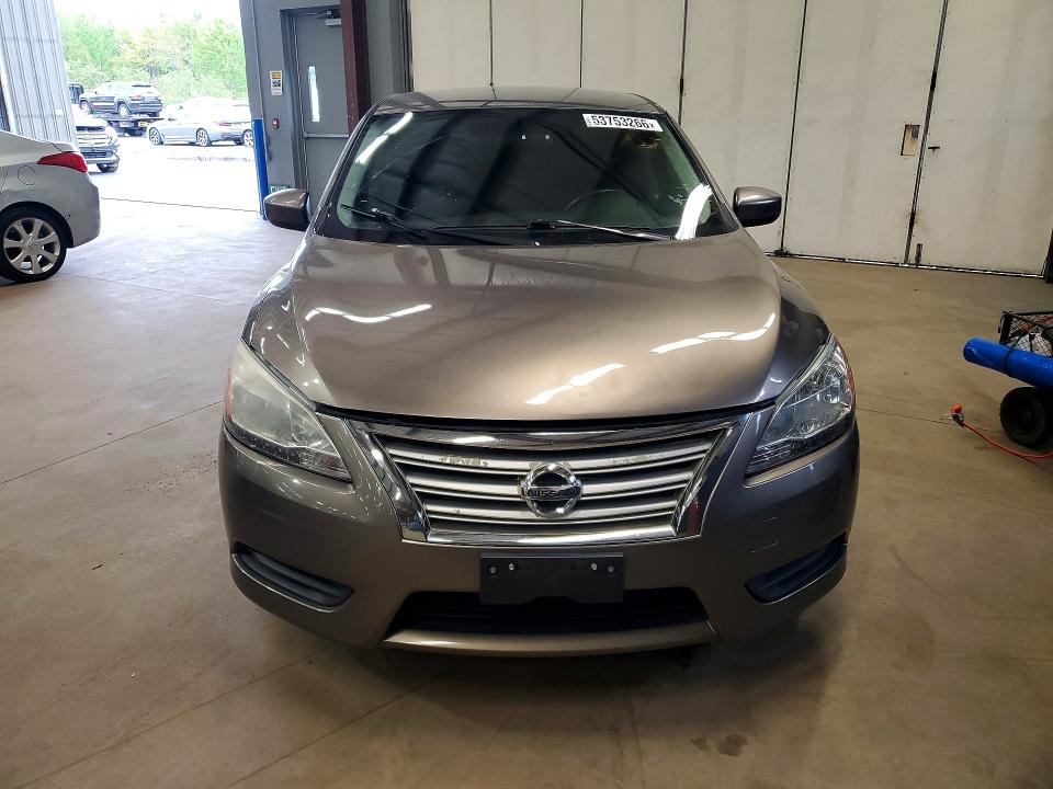 2015 Nissan Sentra VIN 3N1AB7AP0FL671461 COPART salvage auction — REAR END, CT - CERTIFICATE OF TITLE, sold $2,500 on 2026-08-20 (photo 5)