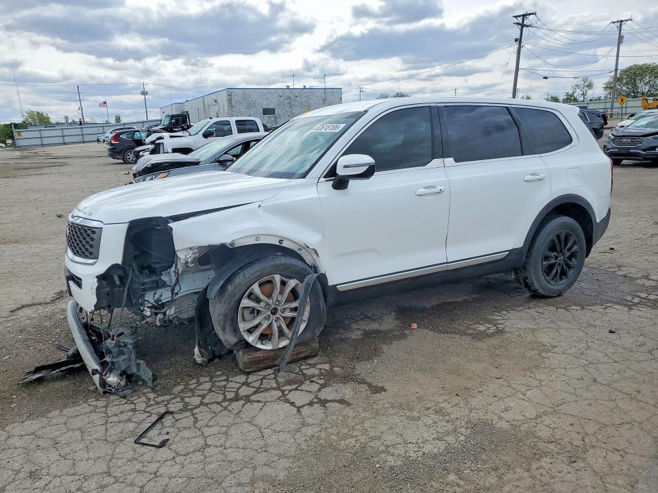 2020 Kia Telluride VIN 5XYP2DHC3LG015797 COPART salvage auction — FRONT END, Il - Salvage Certificate, sold $3,300 on 2026-07-29 (photo 1)