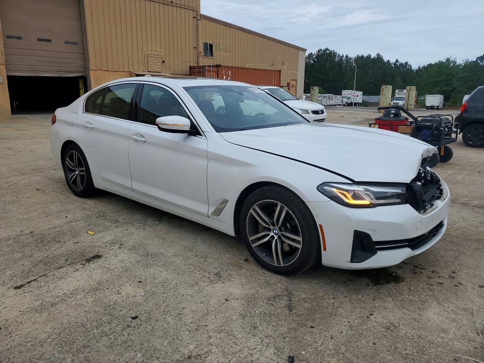 2021 BMW 5er VIN WBA53BH05MWX24490 COPART salvage auction — FRONT END, Sc - Cert Of Title-Salvage, sold $14,400 on 2026-07-10 (photo 4)
