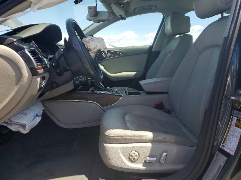2016 Audi A6 VIN WAUFMAFCXGN081833 COPART salvage auction — FRONT END, Ca - Salvage Certificate, sold $6,500 on 2026-07-31 (photo 7)