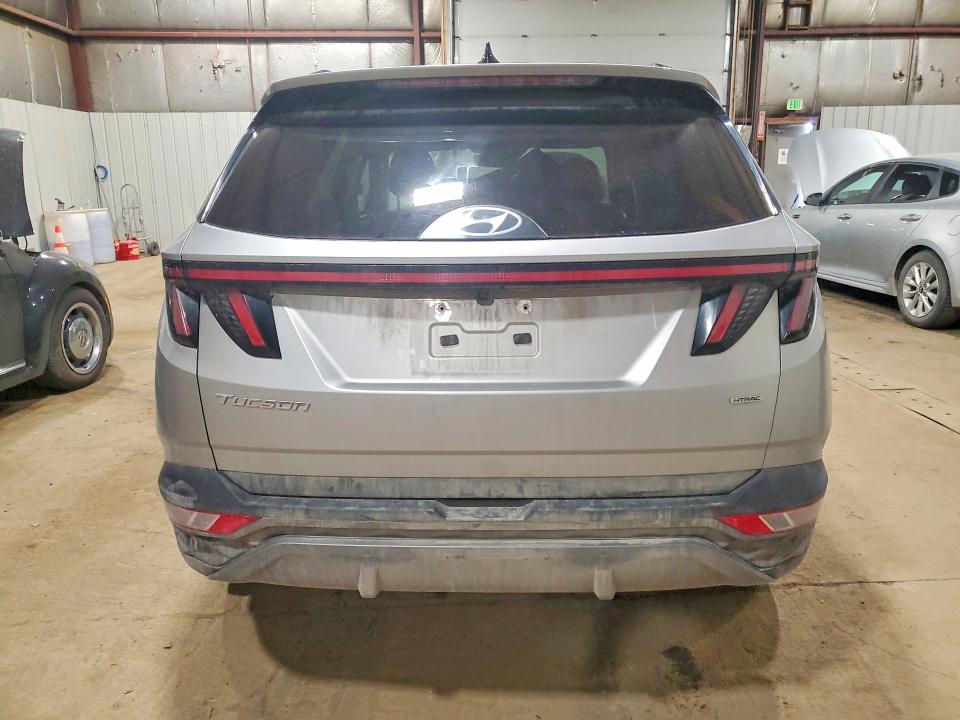 2022 Hyundai Tucson VIN 5NMJECAE4NH022964 COPART salvage auction — FRONT END, Ak - Bill Of Sale- Salvage, sold $25 on 2026-07-21 (photo 6)