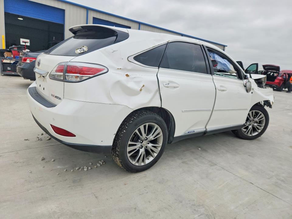 2013 Lexus Rx VIN JTJZB1BA2D2007262 COPART salvage auction — ROLLOVER, Tx - Salvage Vehicle Title, sold $2,000 on 2026-07-19 (photo 3)