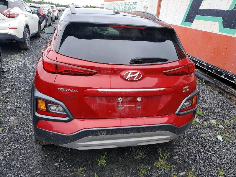 2019 Hyundai Kona VIN KM8K3CA50KU318123 COPART salvage auction — FRONT END, Qc - Gravement Accidente, sold $500 on 2026-07-21 (photo 6)