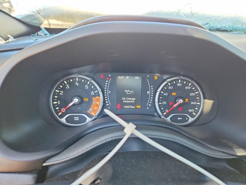 2023 Jeep Renegade VIN ZACNJDB11PPP41713 COPART salvage auction — FRONT END, Pa - Certificate Of Salvage, sold $90 on 2026-07-23 (photo 9)
