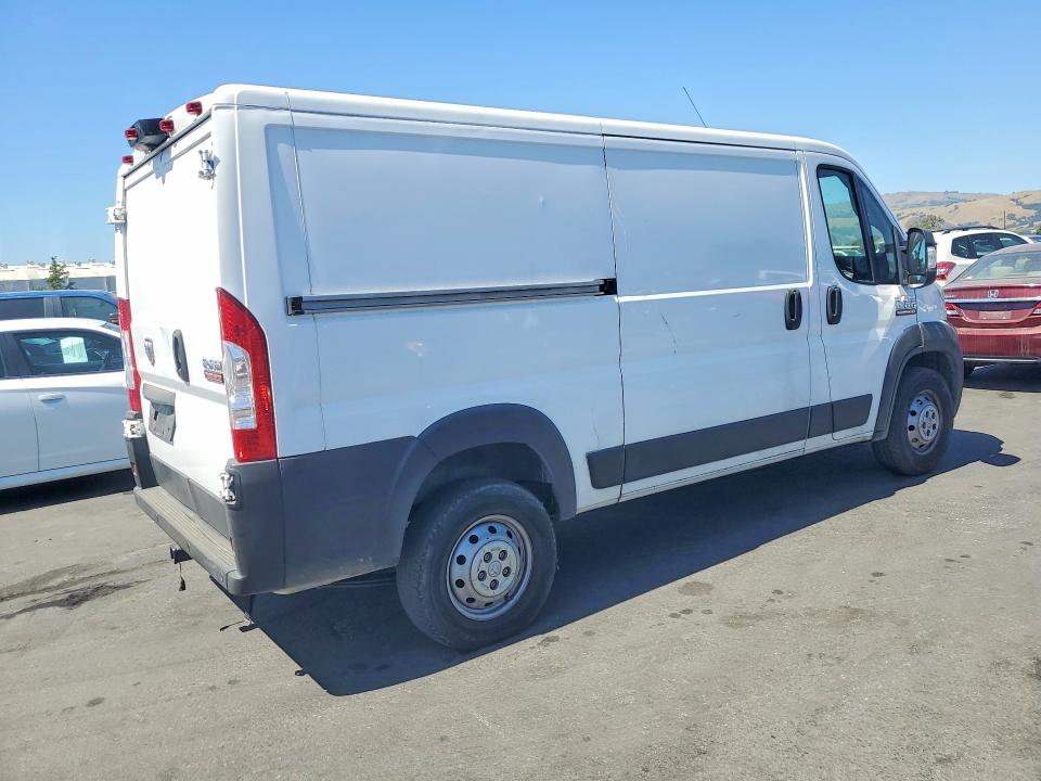 2020 Ram Promaster 1500 VIN 3C6TRVAG1LE123062 COPART salvage auction — FRONT END, Ca - Salvage Certificate, sold $3,300 on 2026-07-08 (photo 3)