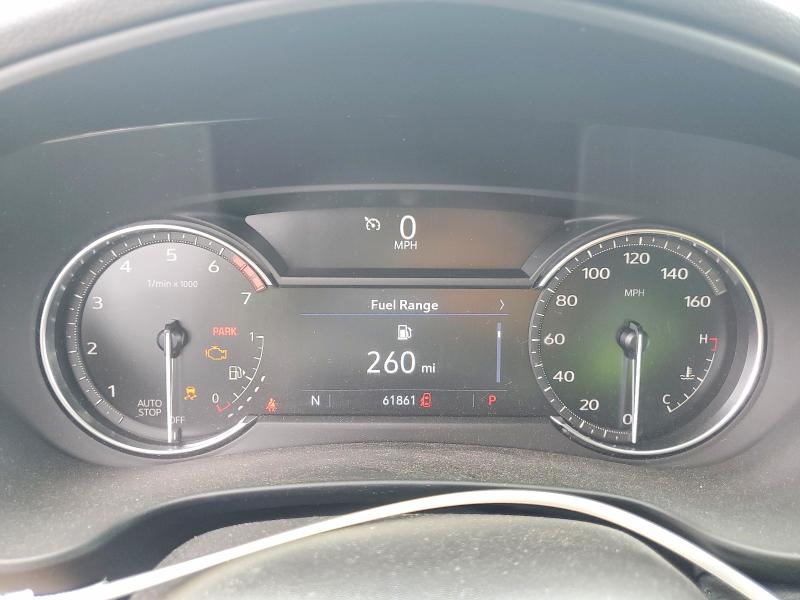 2023 Cadillac Xt4 VIN 1GYFZCR40PF157990 COPART salvage auction — FRONT END, Ca - Salvage Certificate, sold $6,300 on 2026-07-02 (photo 9)
