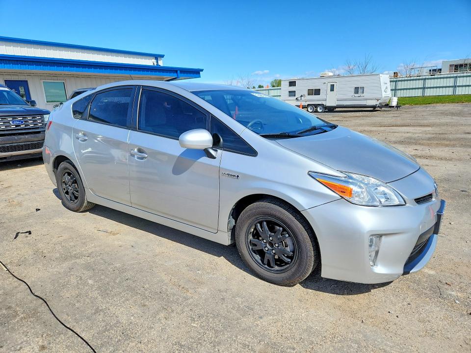 2014 Toyota Prius VIN JTDKN3DU5E1755753 COPART salvage auction — HAIL, Id - Salvage Certificate Of Title, sold $2,050 on 2026-07-28 (photo 4)