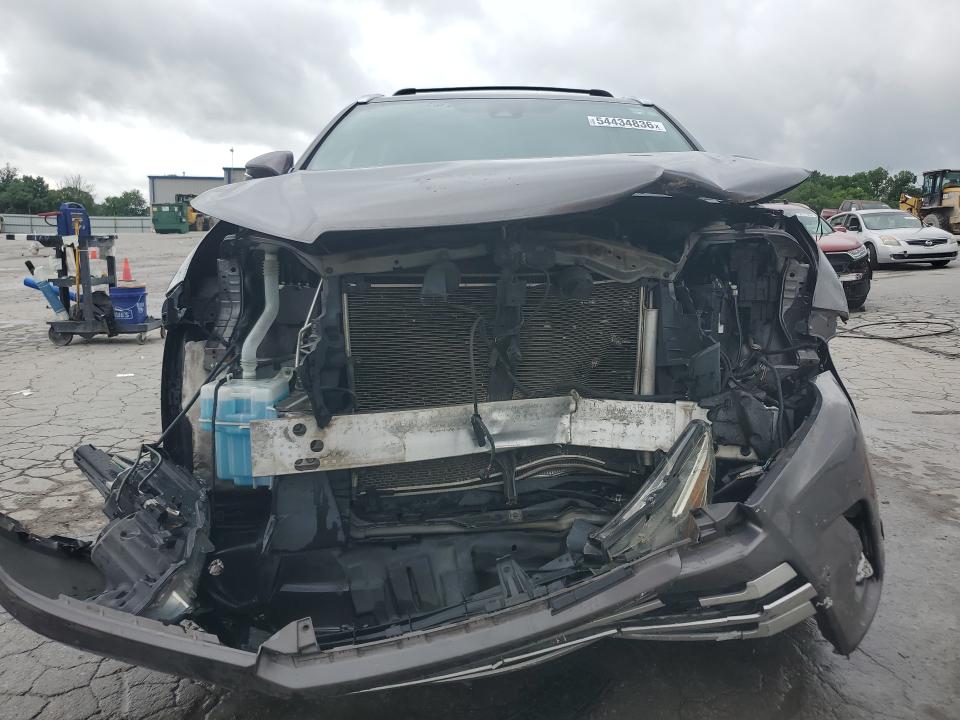 2018 Toyota Highlander VIN 5TDKZRFH0JS532752 COPART salvage auction — FRONT END, Tn - Salvage Certificate, sold $6,300 on 2026-07-27 (photo 5)