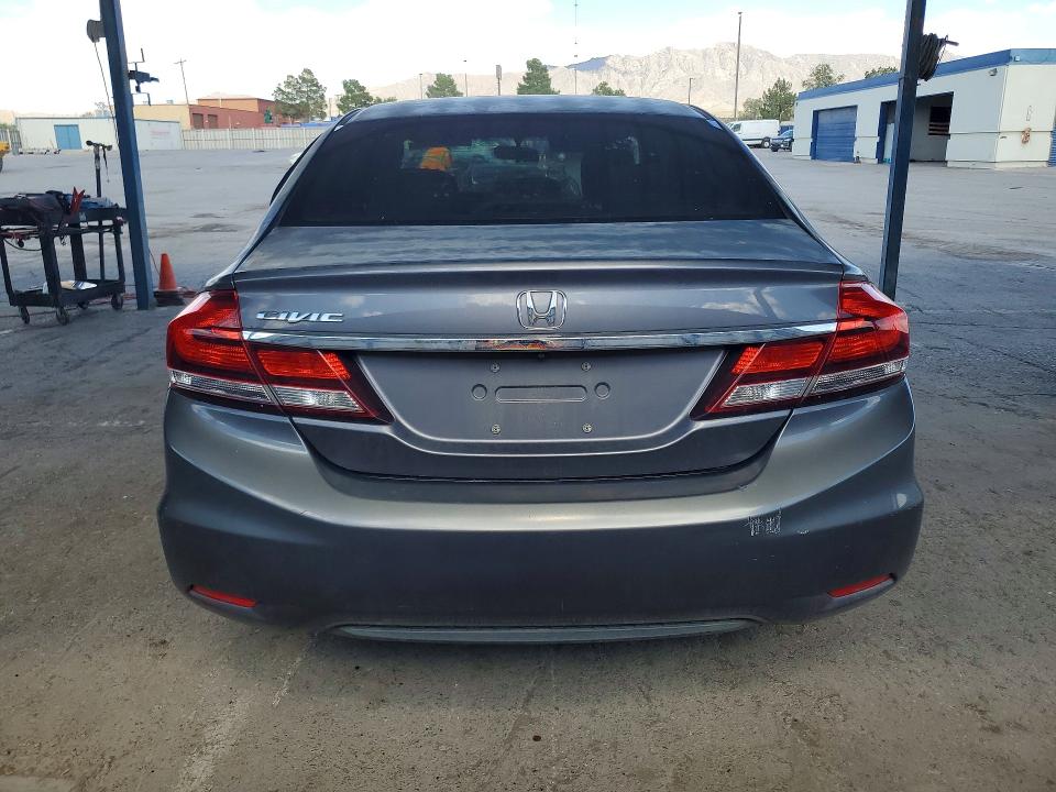 2015 Honda Civic VIN 2HGFB2F55FH520526 COPART salvage auction — SIDE, Nm - Cert Of Title-Salvage, sold $800 on 2026-07-24 (photo 6)