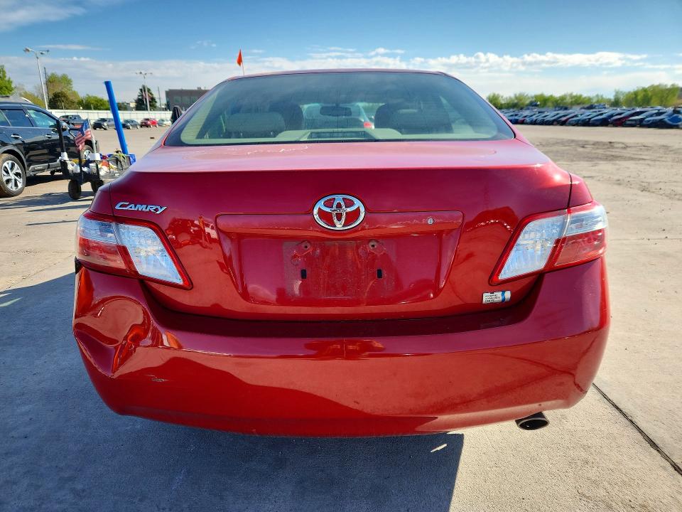 2007 Toyota Camry hybrid VIN JTNBB46K873011531 COPART salvage auction — FRONT END, CO - BILL OF SALE-PARTS ONLY, sold $625 on 2026-07-27 (photo 6)