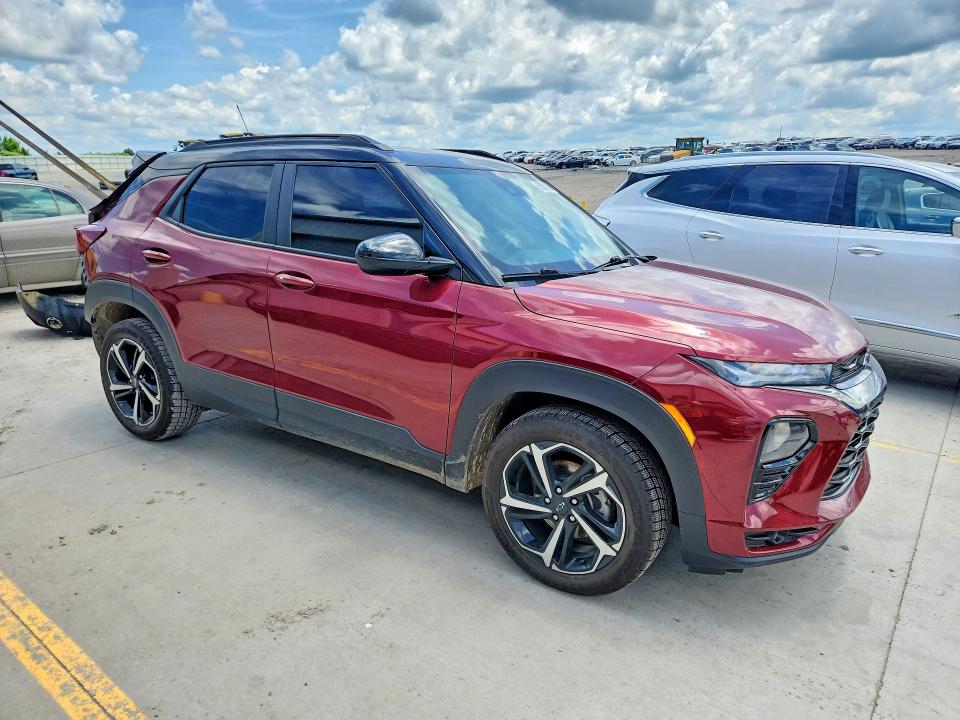 2023 Chevrolet Trailblazer VIN KL79MTSLXPB015296 COPART salvage auction — REAR END, Ky - Cert Of Title-Salvage, sold $5,200 on 2026-07-09 (photo 4)
