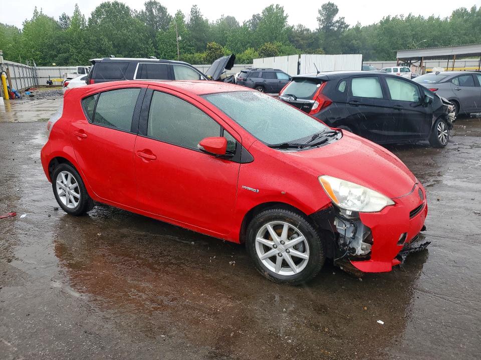 2013 Toyota VIN JTDKDTB33D1031524 COPART salvage auction — FRONT END, Tn - Salvage Certificate, sold $750 on 2026-07-02 (photo 4)