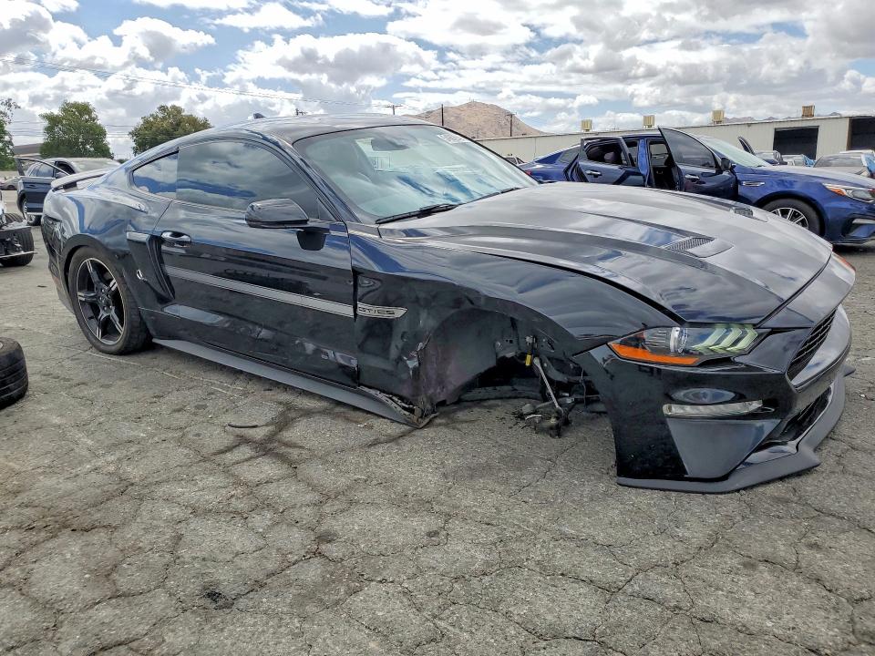 2021 Ford Mustang VIN 1FA6P8CF0M5127222 COPART salvage auction — FRONT END, Ca - Salvage Certificate, sold $16,000 on 2026-07-30 (photo 4)