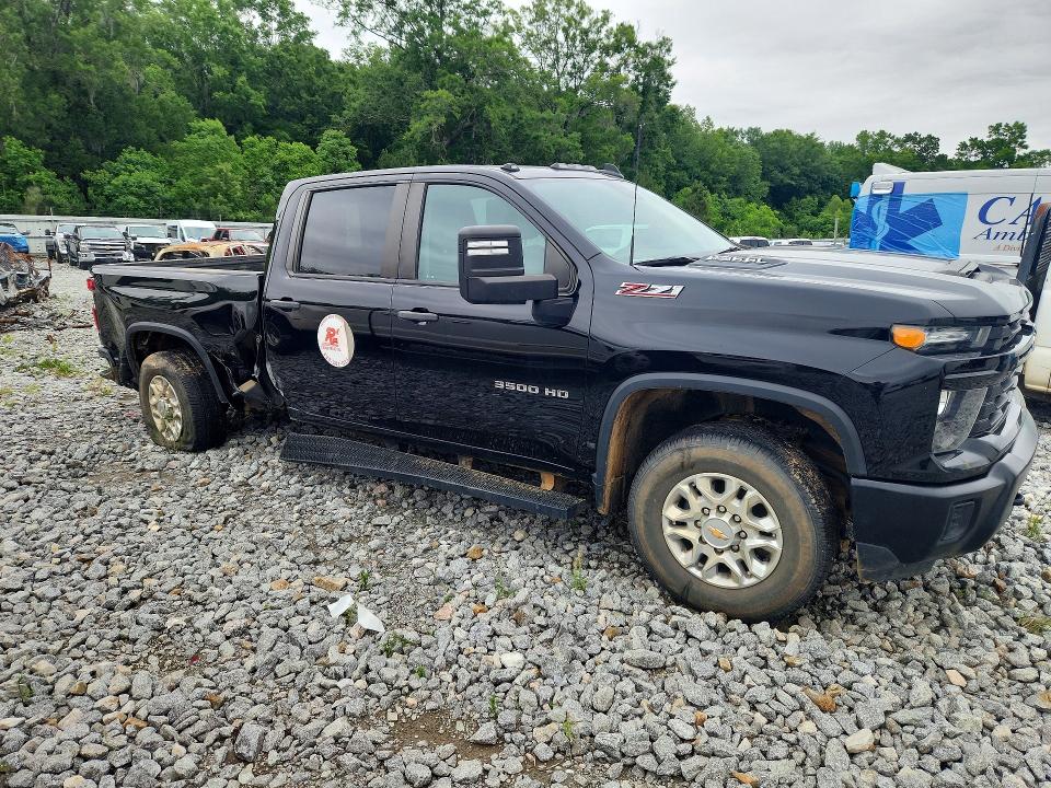 2024 Chevrolet Silverado VIN 2GC4YSE70R1135119 COPART salvage auction — REAR END, Al - Cert Of Title-Salvage Title, sold $15,300 on 2026-07-09 (photo 4)