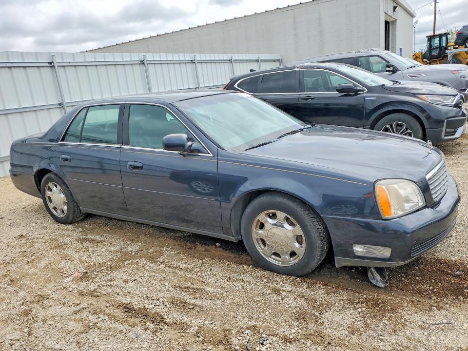 2000 Cadillac Deville VIN 1G6KD54Y7YU206482 COPART salvage auction — HAIL, IA - CERT OF TITLE-SALVAGE TITLE, sold $300 on 2026-07-08 (photo 4)