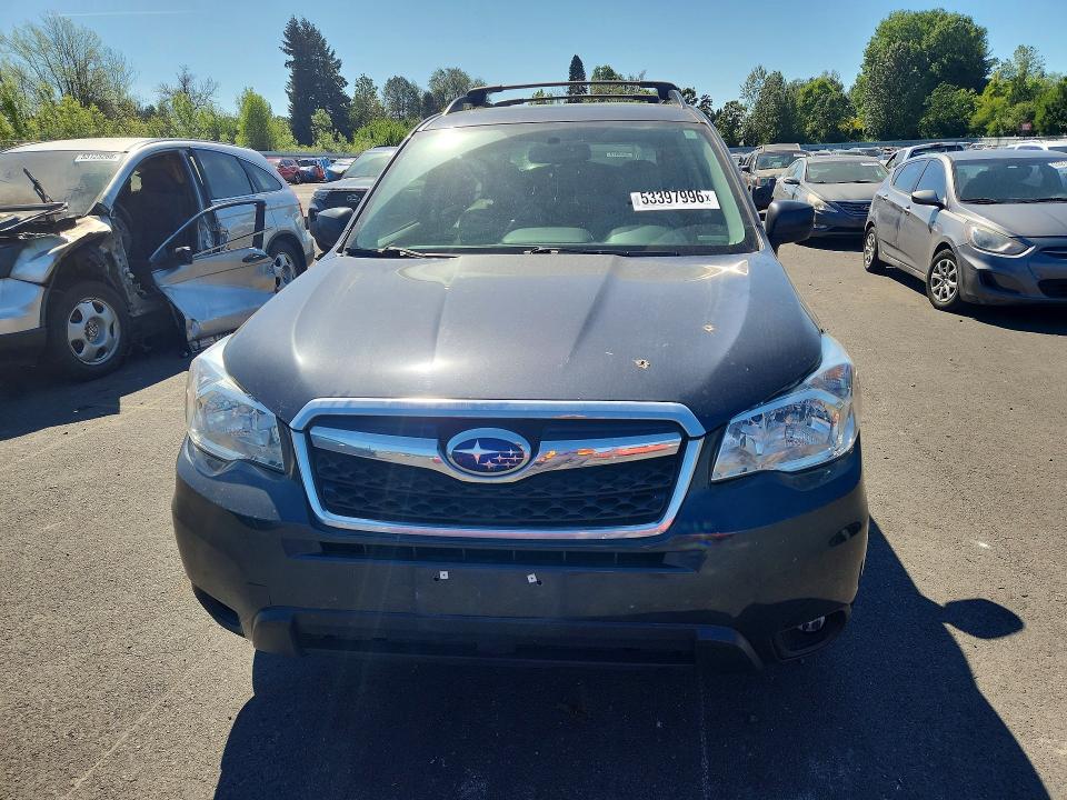 2016 Subaru Forester VIN JF2SJAHC0GH450755 COPART salvage auction — REAR END, Or - Salvage Title Certificate, sold $2,000 on 2026-07-06 (photo 5)