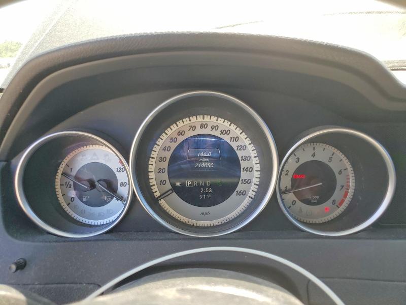 2013 Mercedes-benz C-klasse VIN WDDGF4HB7DR294806 COPART salvage auction — REAR END, Sc - Cert Of Title-Salvage, sold $675 on 2026-07-08 (photo 9)