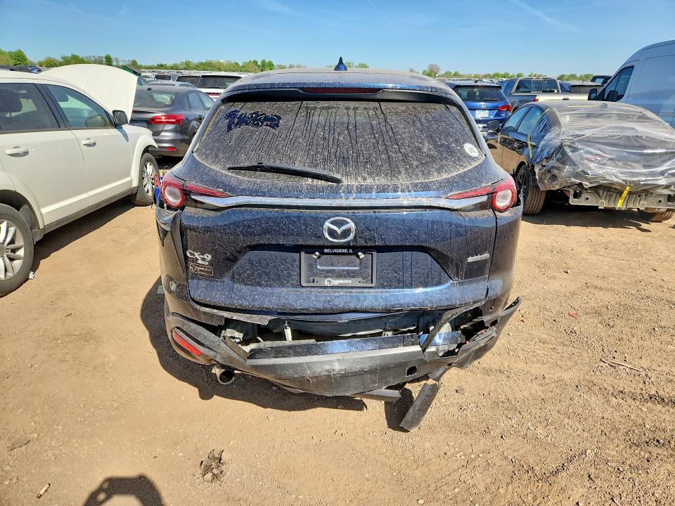 2023 Mazda Cx-9 VIN JM3TCBAY7P0655651 COPART salvage auction — REAR END, IL - SALVAGE CERTIFICATE, sold $13,600 on 2026-07-14 (photo 6)