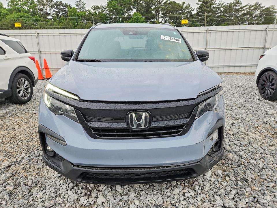 2022 Honda Pilot VIN 5FNYF6H37NB061499 COPART salvage auction — FRONT END, GA - CERT OF TITLE-SALVAGE, sold $8,000 on 2026-07-30 (photo 5)