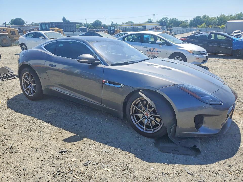 2019 Jaguar F-type VIN SAJDD1GX3KCK62337 COPART salvage auction — FRONT END, CA - SALVAGE CERTIFICATE, sold $8,700 on 2026-07-18 (photo 4)