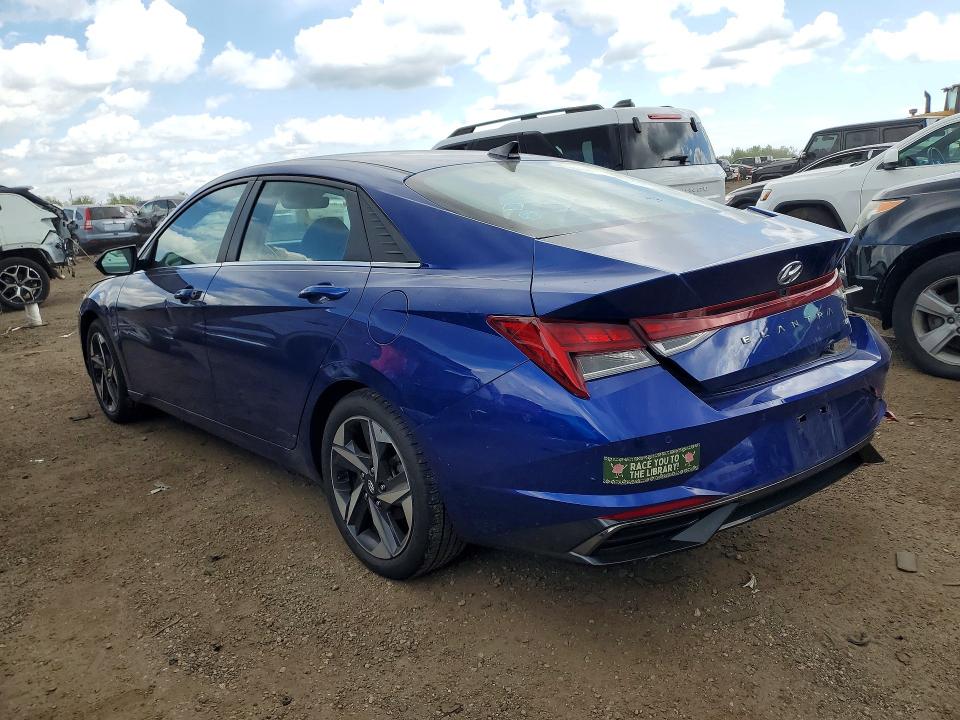 2022 Hyundai Elantra VIN 5NPLP4AG5NH068347 COPART salvage auction — FRONT END, WV - SALVAGE CERTIFICATE, sold $250 on 2026-07-28 (photo 2)