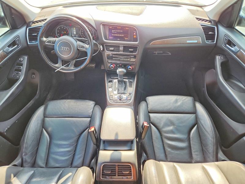 2014 Audi Q5 VIN WA1LFAFP5EA127537 COPART salvage auction — HAIL, Tx - Certificate Of Title, sold $2,050 on 2026-07-17 (photo 8)