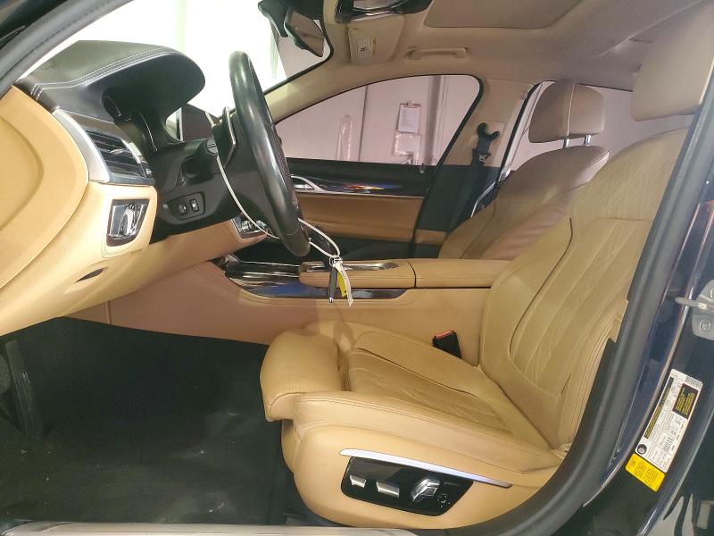 2016 BMW 7er VIN WBA7F0C50GGL99687 COPART salvage auction — MINOR DENT/SCRATCHES, Il - Certificate Of Title, sold $7,200 on 2026-07-29 (photo 7)