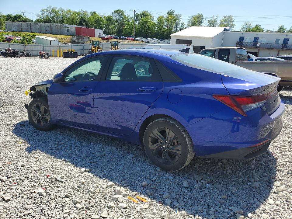 2022 Hyundai Elantra VIN KMHLM4AG2NU271724 COPART salvage auction — FRONT END, Oh - Cert Of Title-Salvage, sold $3,500 on 2026-07-17 (photo 2)