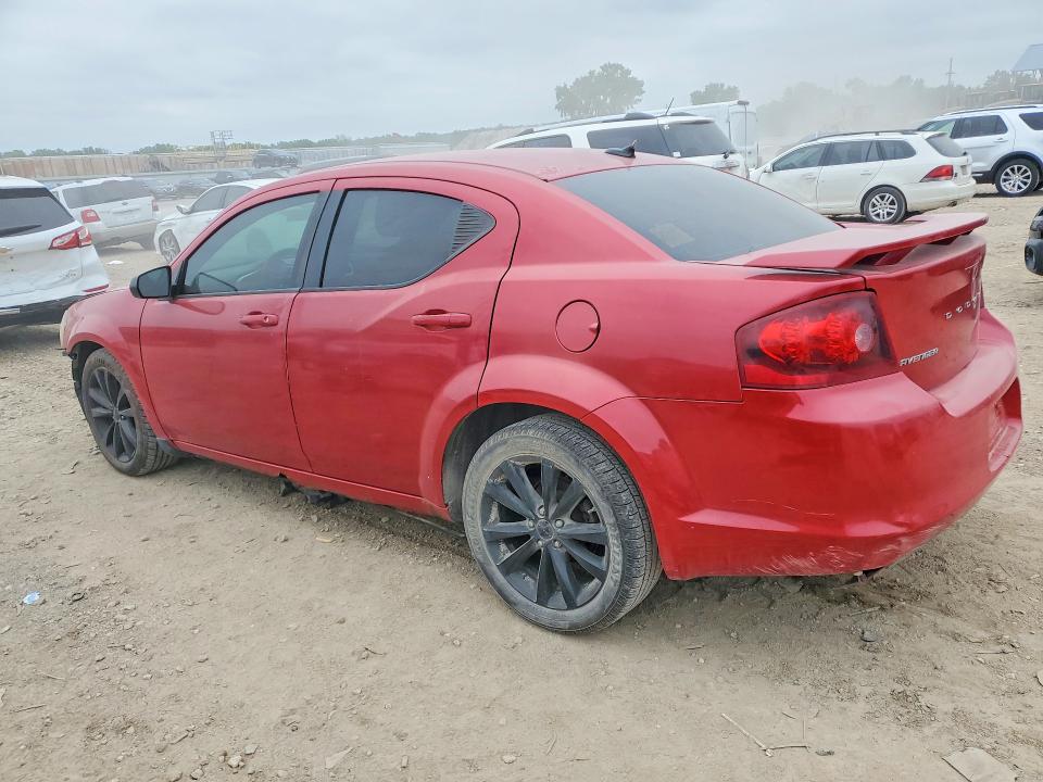 2014 Dodge Avenger VIN 1C3CDZAB4EN227017 COPART salvage auction — FRONT END, Ks - Cert Of Title-Salvage, sold $475 on 2026-07-09 (photo 2)