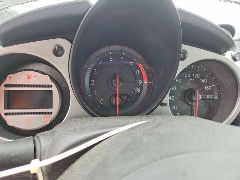 2010 Nissan 370z VIN JN1AZ4EH5AM500796 COPART salvage auction — VANDALISM, Ca - Salvage Certificate, sold $3,300 on 2026-07-14 (photo 9)