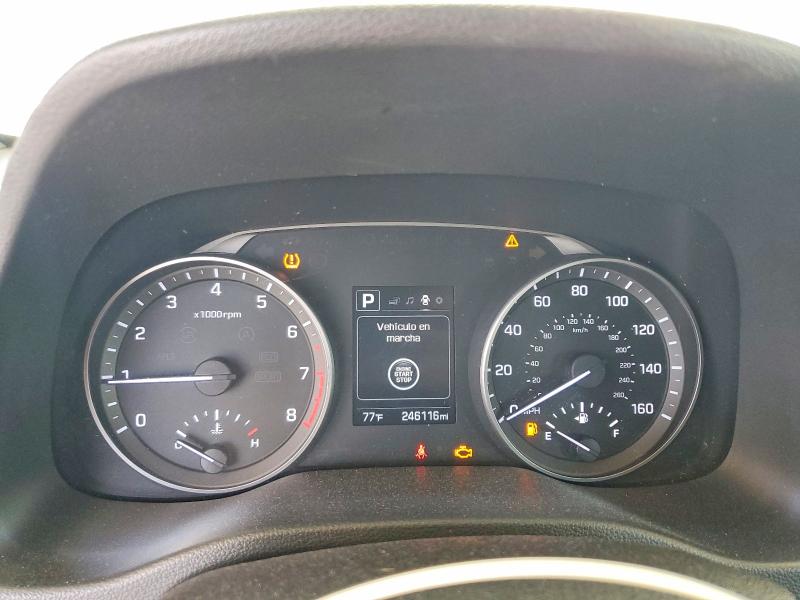 2018 Hyundai Elantra VIN KMHD84LF5JU505281 COPART salvage auction — REAR END, Ga - Cert Of Title-Salvage, sold $300 on 2026-07-23 (photo 9)
