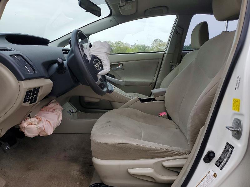 2010 Toyota Prius VIN JTDKN3DU1A5183146 COPART salvage auction — FRONT END, IL - SALVAGE CERTIFICATE, sold $1,050 on 2026-07-08 (photo 7)