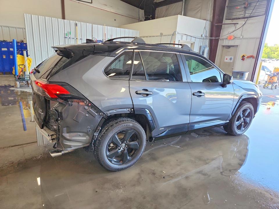 2020 Toyota Rav 4 VIN JTMEWRFV6LD536945 COPART salvage auction — REAR END, IL - SALVAGE CERTIFICATE, sold $14,700 on 2026-07-06 (photo 3)